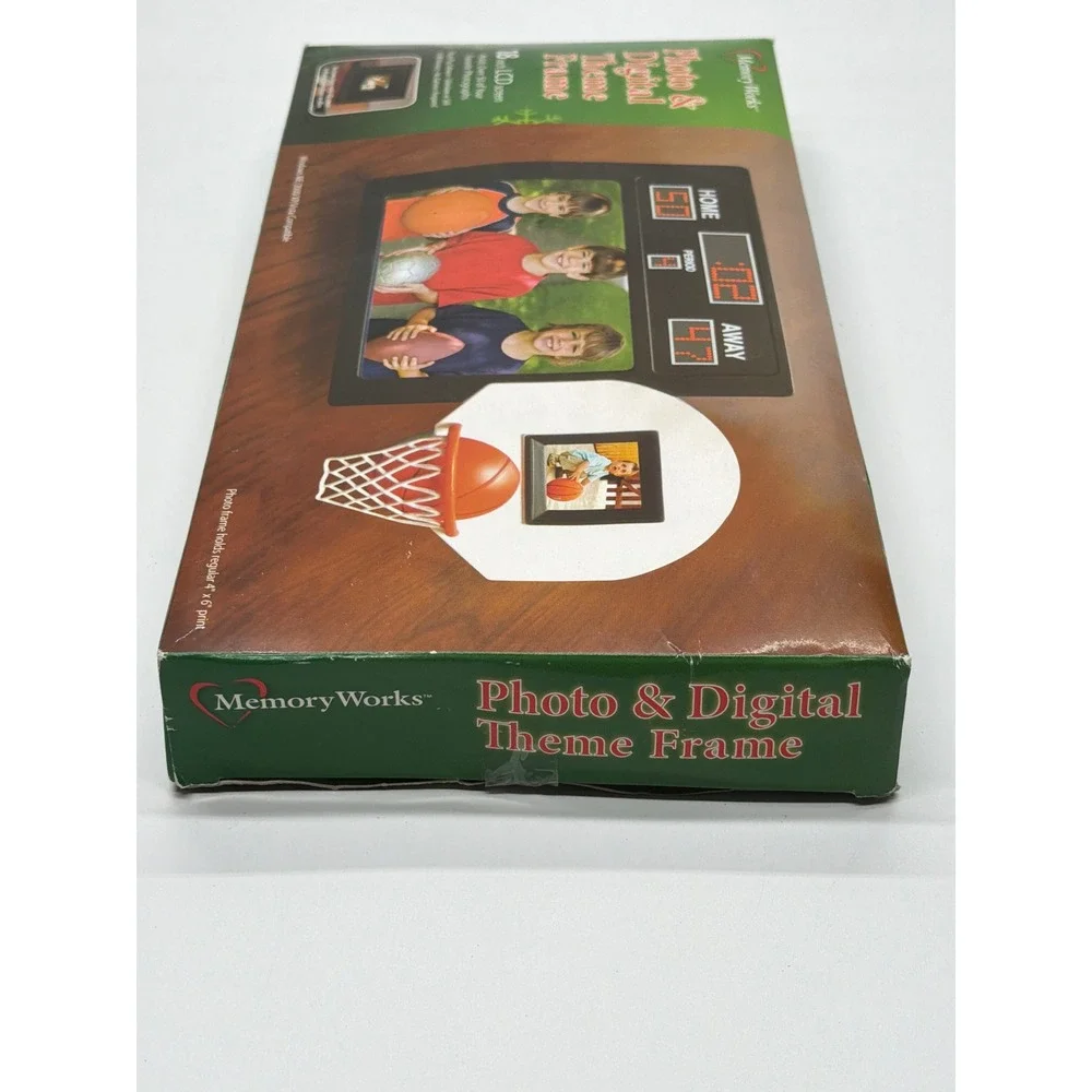 MemoryWorks Sports Scoreboard‎ Photo & Digital Theme Frame 1.8 inch LCD Screen